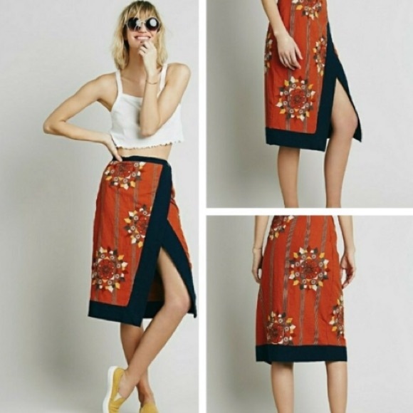 Free People Dresses & Skirts - NWT Free People Songbird Wrap Skirt